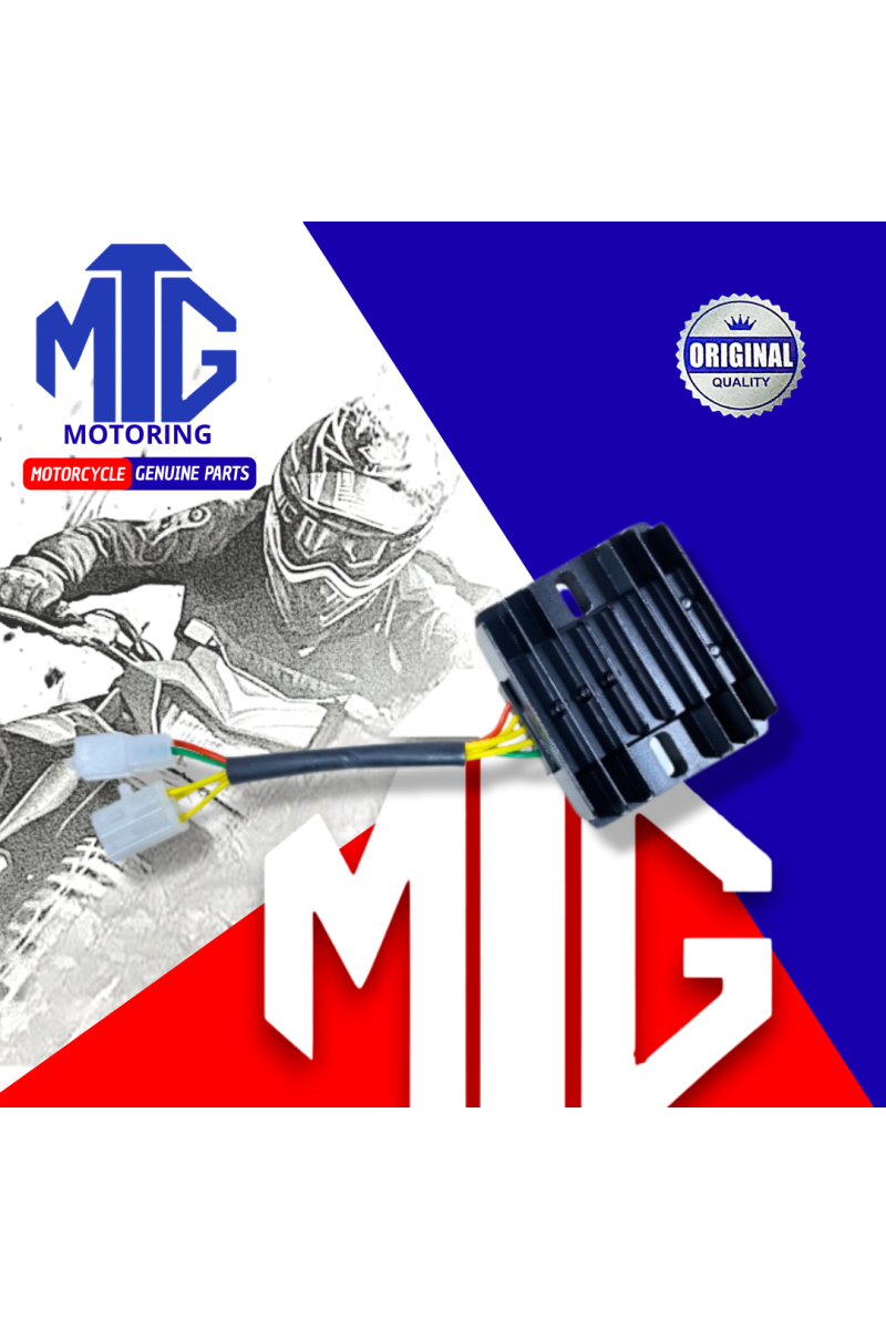 RECTIFICADOR CORRIENTE 5/CABLES 2/SOCKET GN125 (MTG)