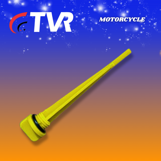 MEDIDOR ACEITE CG125/150 AMARILLO (TVR) (1385-108)