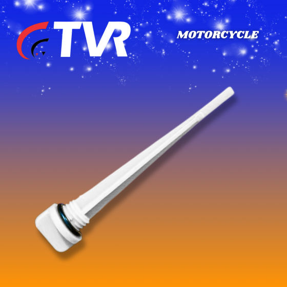 MEDIDOR ACEITE CG125/150 BLANCO (TVR) (1385-112)