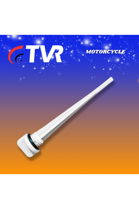 MEDIDOR ACEITE CG125/150 BLANCO (TVR) (1385-112)