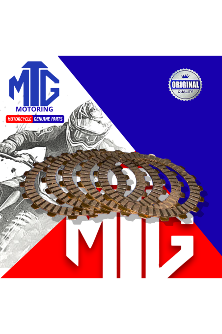 JGO. FIBRA EMBRAGUE LF/KPT200/FX200 2023 WC 5F (MTG)