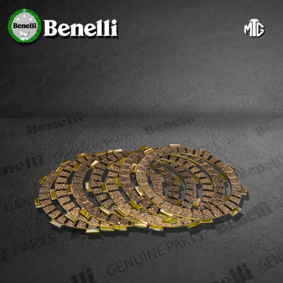 JGO. FIBRA EMBRAGUE BENELLI TNT25/TNT250 TORNADO 7/F (SUZ)