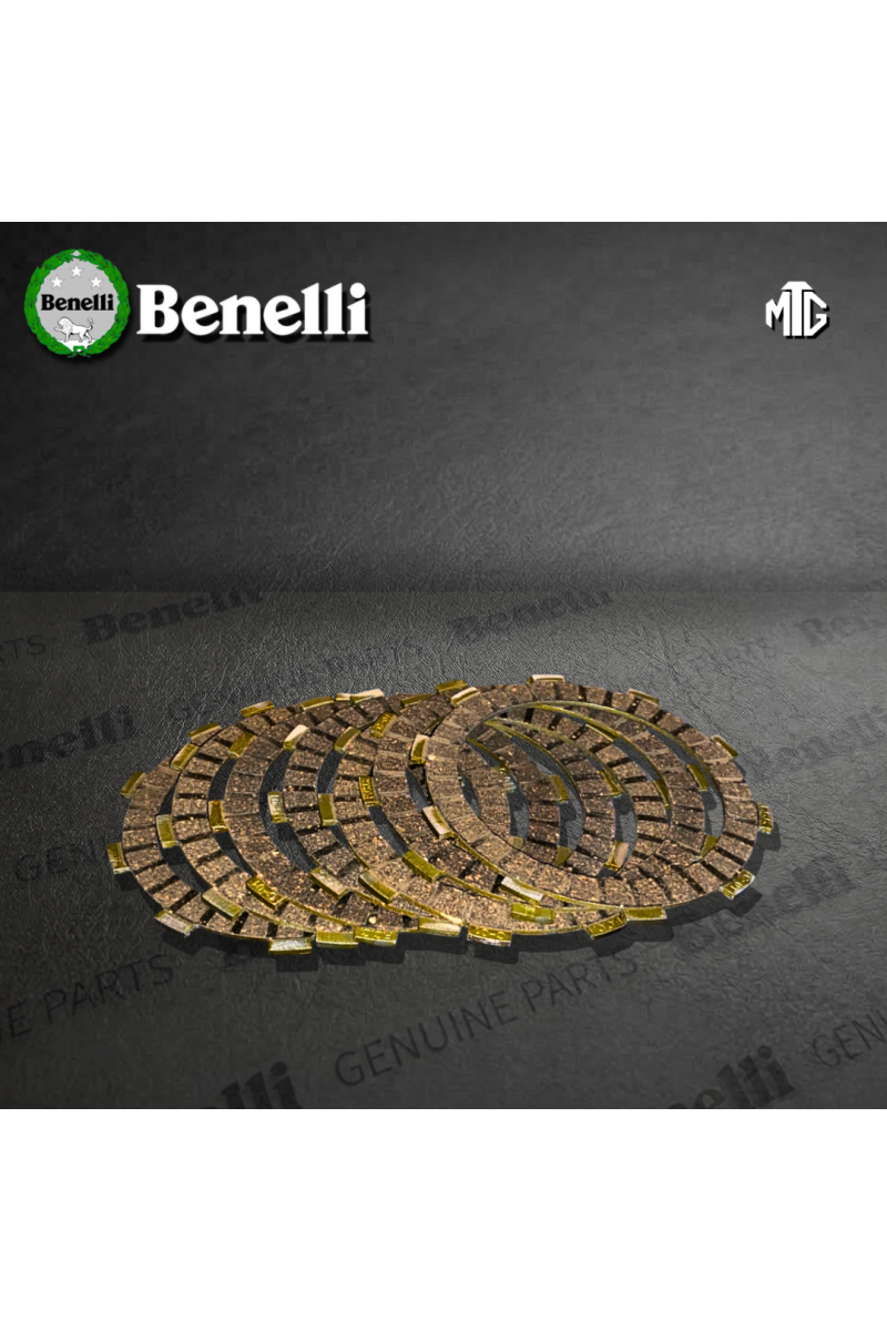 JGO. FIBRA EMBRAGUE BENELLI TNT25/TNT250 TORNADO 7/F (SUZ)