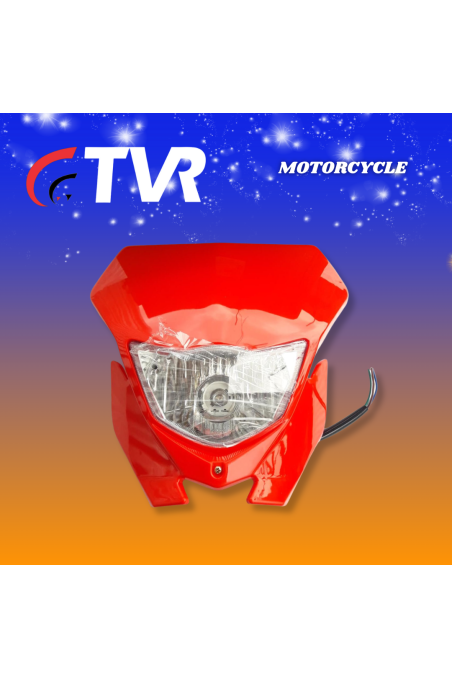MASCARILLA C/FARO DELANT. SKR200 ROJO (TVR)