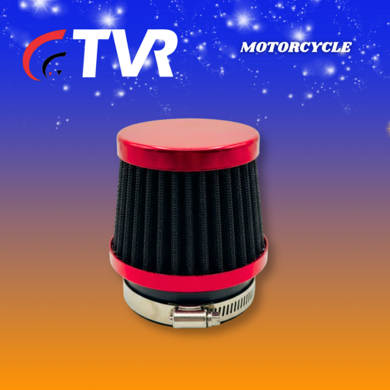 FILTRO AIRE CONICO 42MM ROJO (TVR) (3284-157)
