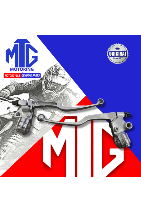 MANILLA IZQ./EMBRAGUE COMPL. SKR200 NIQUELADO (MTG)