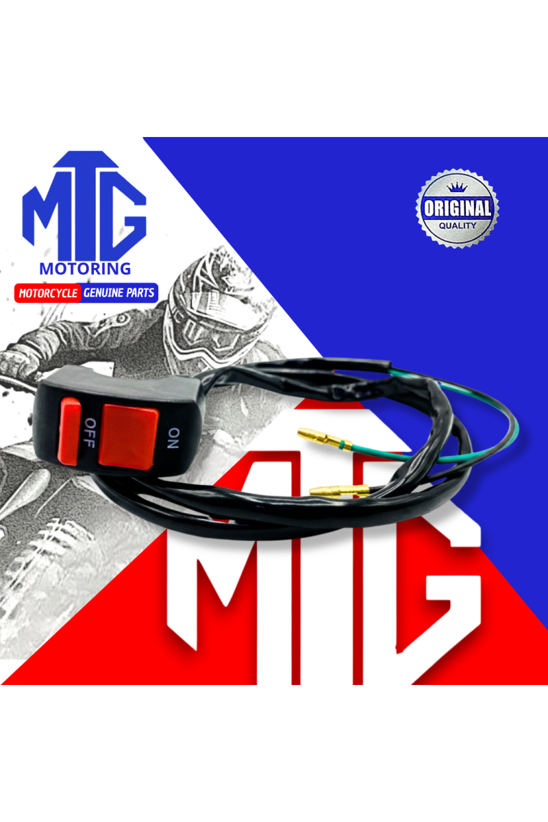 BOTON ENCENDIDO/APAGADO C/ABRAZADERA UNIVERSAL 1MT (MTG)