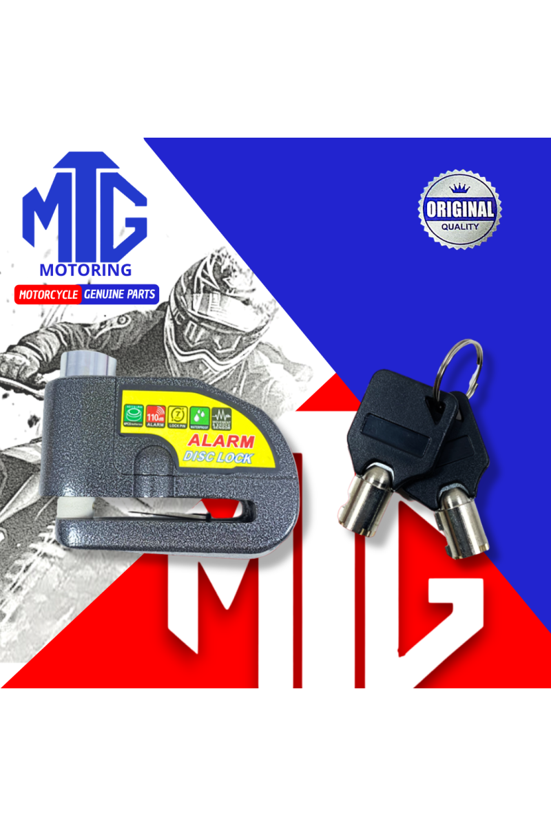 CANDADO SEGURIDAD P/DISCO LK603 C/ALARMA (MTG)