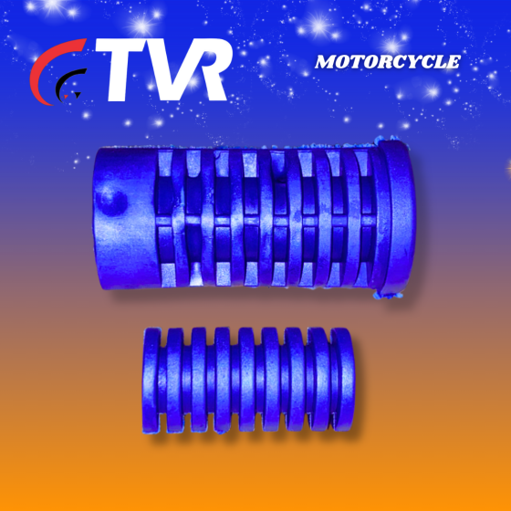 KIT CAUCHO PATAS ARRANQUE/CAMBIO JWBP-3 AZUL 2/PCS (TVR) (3363-010)