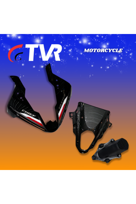KIT MASCARILLA CHIEF 3.0 NEGRO (TVR)