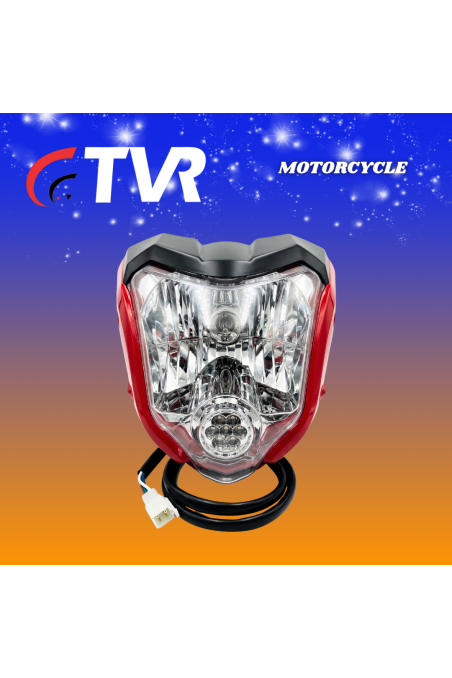 MASCARILLA C/FARO DELANT. STIFF150 ROJO (TVR)