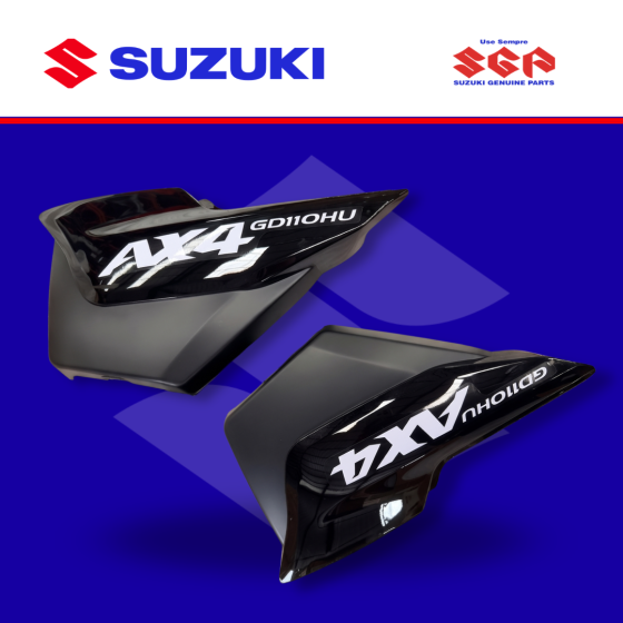 TAPA/COBERTOR LATERAL AX4 NEGRO PAR (SUZ)