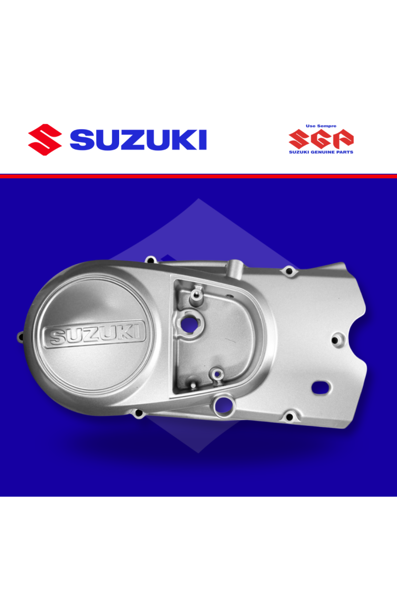 TAPA MOTOR IZQ./CORONILLA AX100 (SUZ)