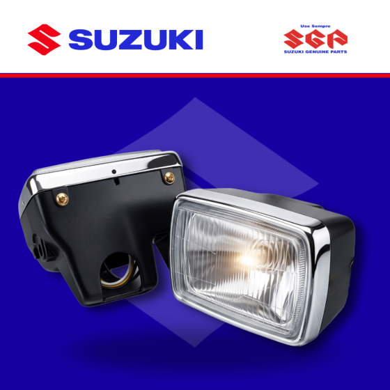 FARO DELANT. AX100 ESPECIAL NIQUELADO (SUZ)