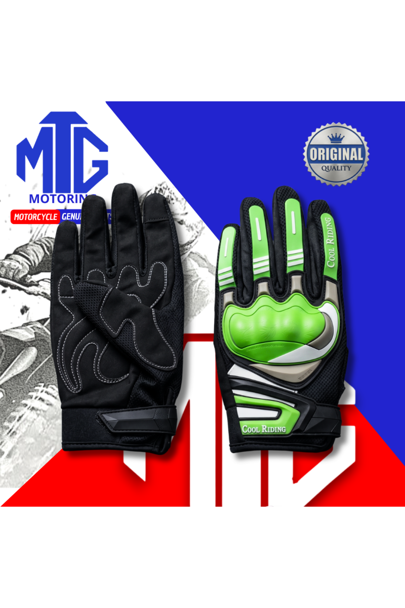 GUANTES C/PROTECCION SC-52 COOL RIDING (TALLA M/L/XL) COLORES (MTG)