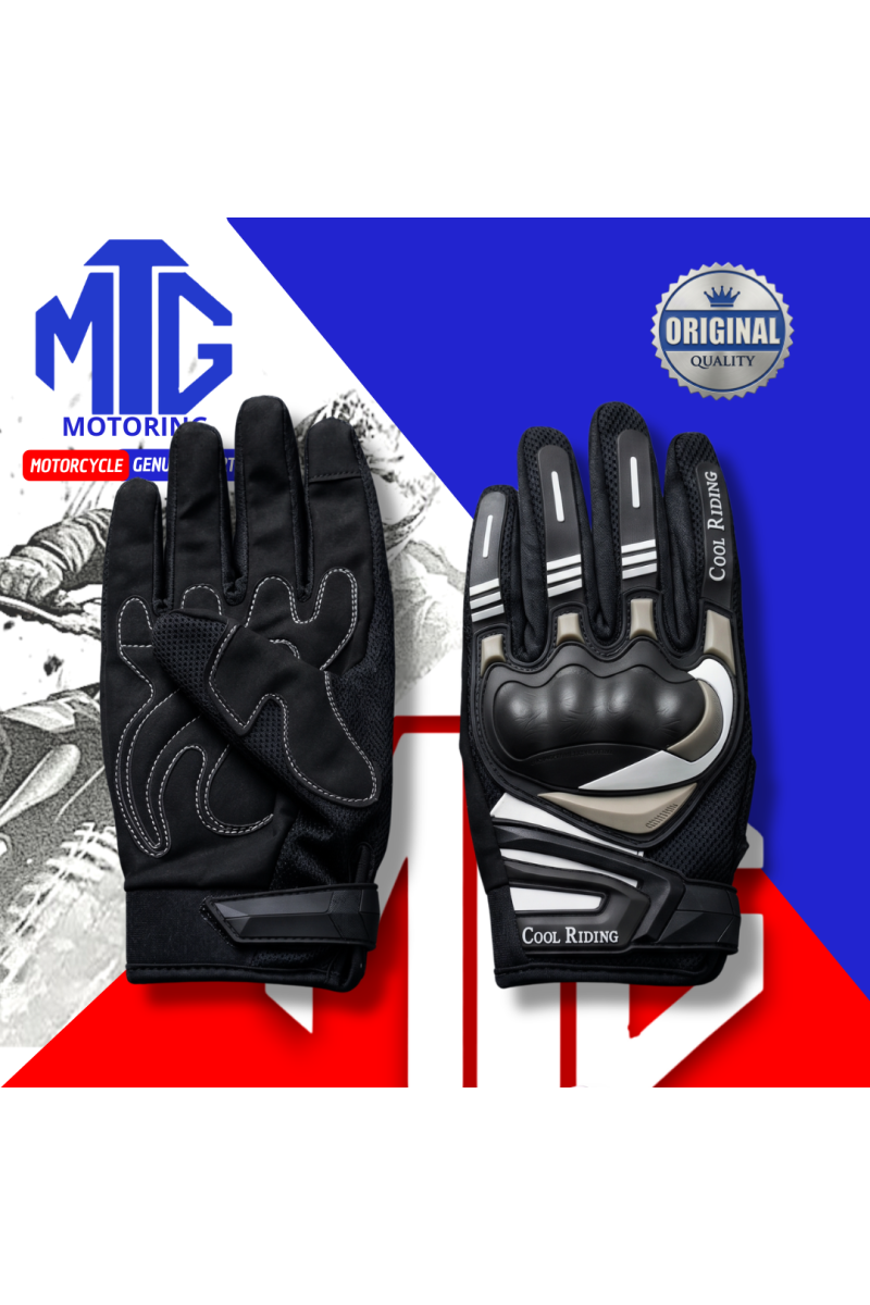 GUANTES C/PROTECCION SC-52 COOL RIDING (TALLA M/L/XL) COLORES (MTG)