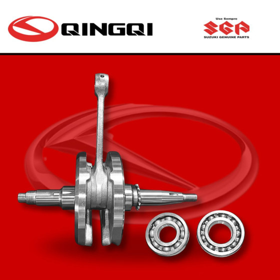 CIGUEÑAL ARM. QINGQI200 C/RULIMAN (SUZ)