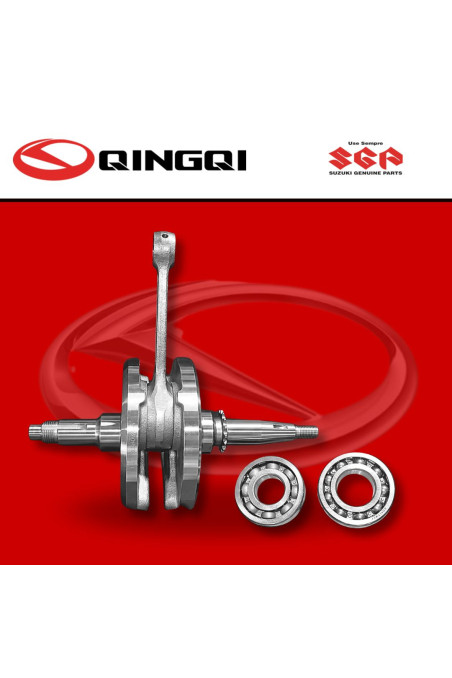 CIGUEÑAL ARM. QINGQI200 C/RULIMAN (SUZ)
