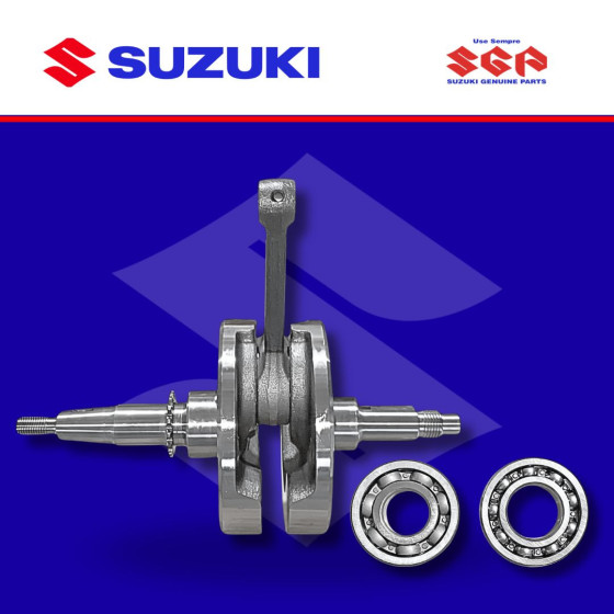 CIGUEÑAL ARM. GN125 C/RULIMAN (SUZ)