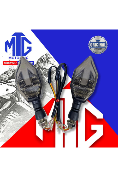 DIRECCIONAL LED ZD-46 NEGRO C/LUZ BLANCO (MTG)