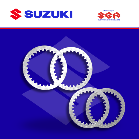 KIT SEPARADOR FIBRA EMBRAGUE GN125 4/JGO (SUZ)