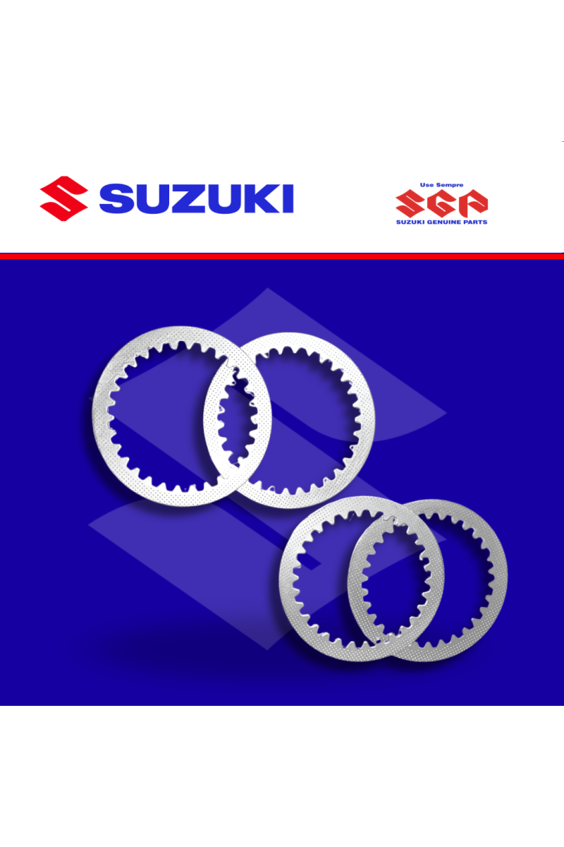 KIT SEPARADOR FIBRA EMBRAGUE GN125 4/JGO (SUZ)