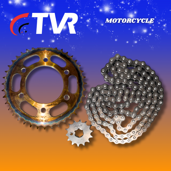 KIT ARRASTRE YAMAHA FZ16 428H-40T-14T 132L (TVR) (3901-178)