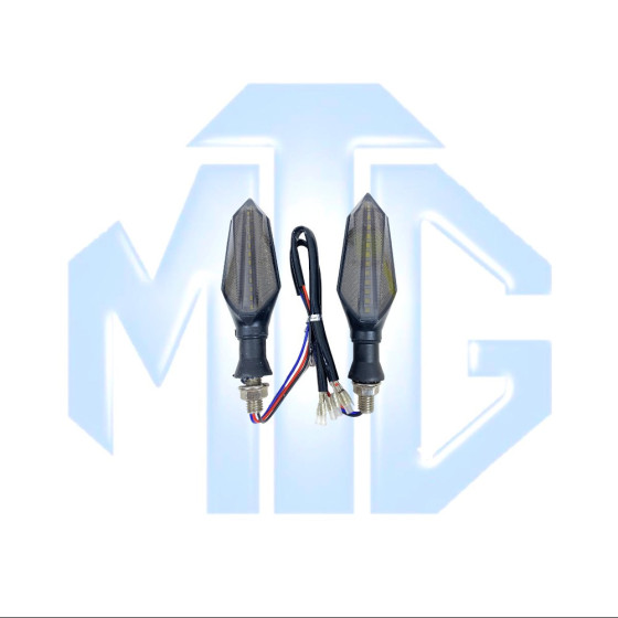 DIRECCIONAL LED ZD-37 NEGRO C/LUZ AMARILLO (MTG)