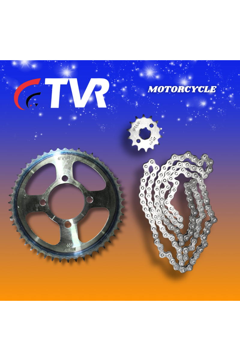 KIT ARRASTRE YAMAHA XTZ125 428H-48T-14T 122L (TVR) (3901-179)