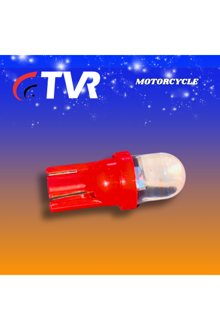 BOMBILLO LED T/UÑA ROJO S/FLASH (TVR)