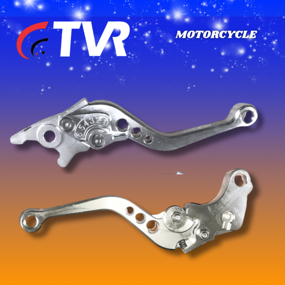 MANILLA FRENO/EMBRAGUE ENDURO/GY200 ALUMINIO GRIS PAR (TVR) (3044-135)