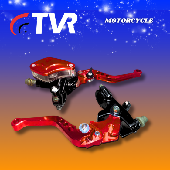 BOMBA FRENO/MANILLA EMBRAGUE ENDURO/GY200 ALUMINIO ROJO PAR (TVR) (3052-200)