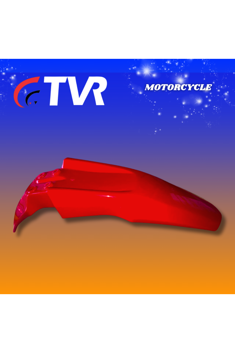 GUARDAFANGO DELANT. XY200GY-6 ROJO (TVR)