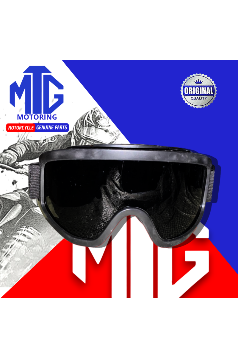 GAFAS CASCO T/CROSS NEGRO C/ESPONJA (MTG)