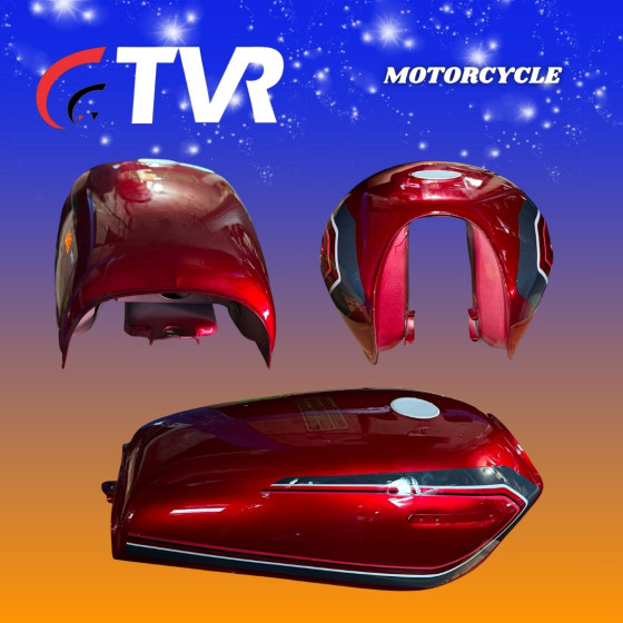 TANQUE GASOLINA CG125 ROJO (TVR)