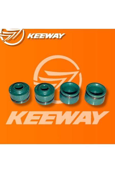 KIT CAUCHO VALVULA KEEWAY RKV200 4/JGO (SUZ)