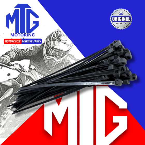 CORREA PLASTICA 6.0X500MM NEGRA (MTG)