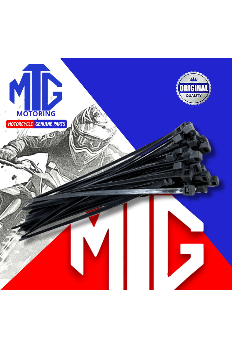 CORREA PLASTICA 6.0X500MM NEGRA (MTG)