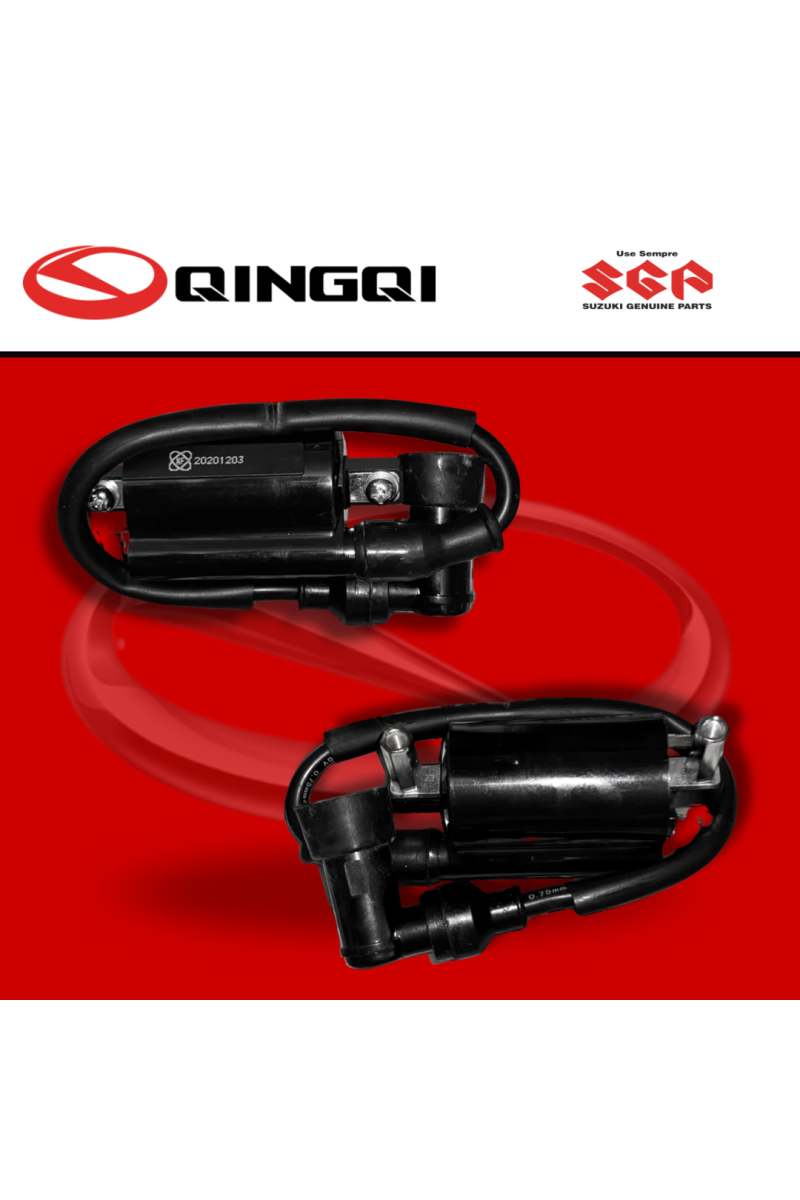 BOBINA BUJIA QINGQI200 C/PIPA (SUZ)