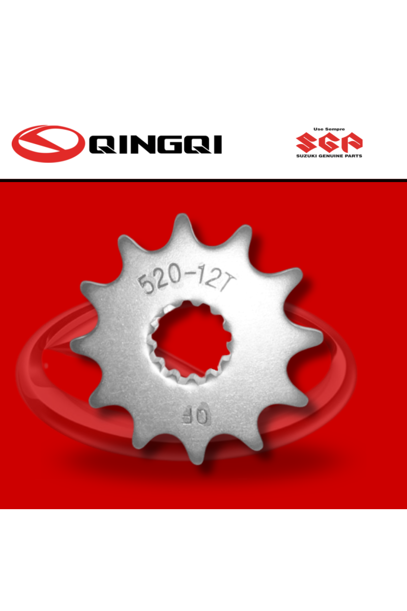 PIÑON MOTRIZ QINGQI200 520H-12T (SUZ)
