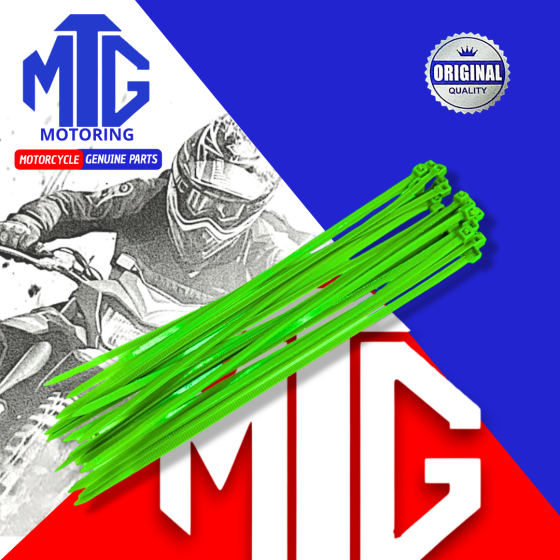 CORREA PLASTICA 4.0X200MM VERDE (MTG)