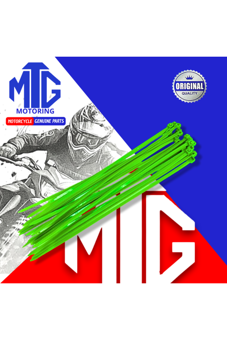 CORREA PLASTICA 4.0X200MM VERDE (MTG)