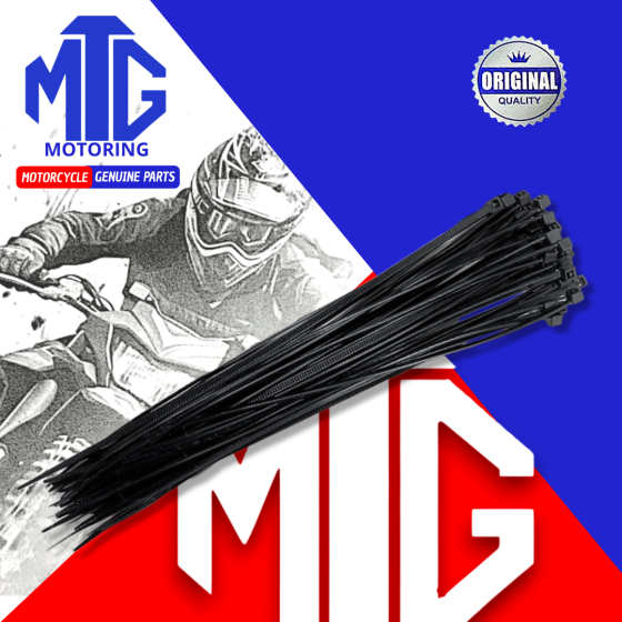 CORREA PLASTICA 4.0X200MM NEGRO (MTG)
