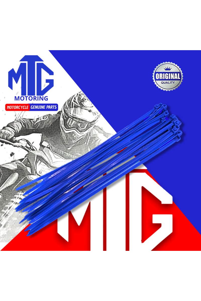CORREA PLASTICA 4.0X200MM AZUL (MTG)