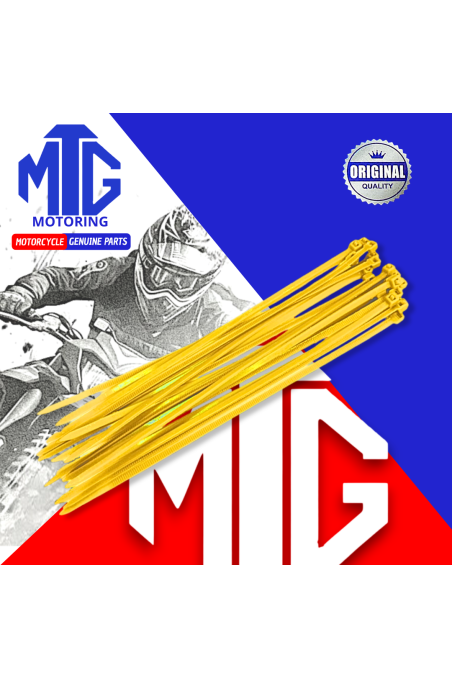 CORREA PLASTICA 4.0X200MM AMARILLA (MTG)