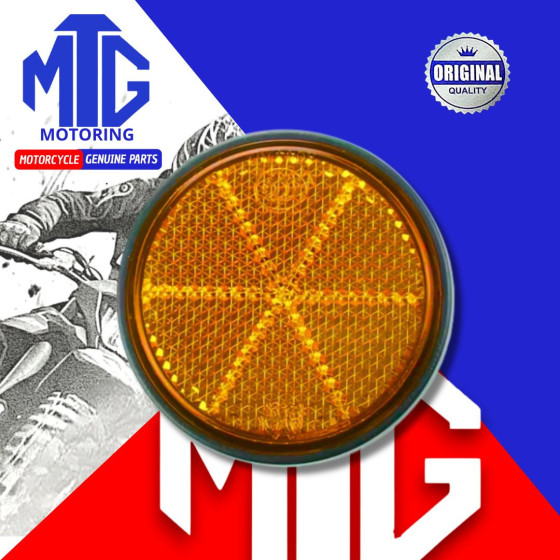REFLECTOR BARRA 6MM ROJO REDONDO (MTG)