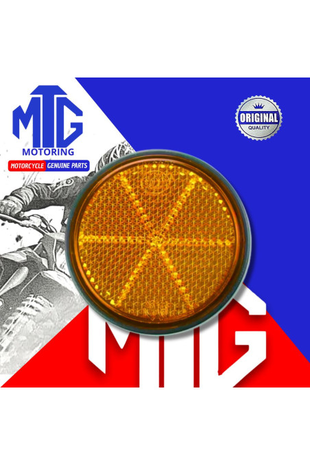 REFLECTOR BARRA 6MM ROJO REDONDO (MTG)