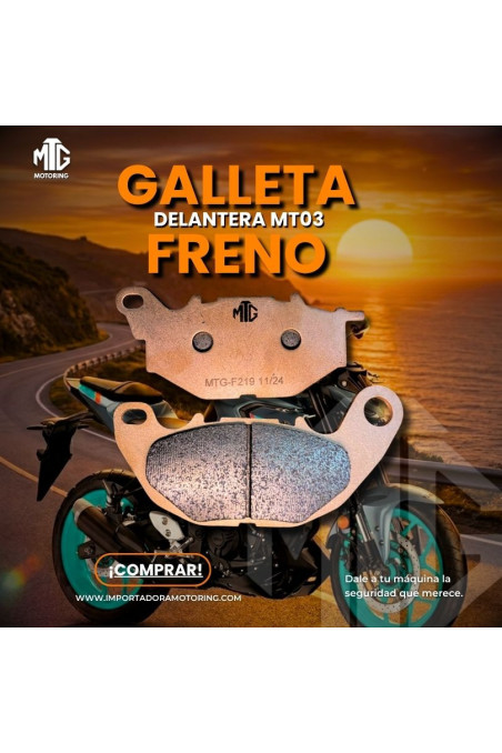 GALLETA FRENO DELANT. F-219 MT03 PAR (MTG)