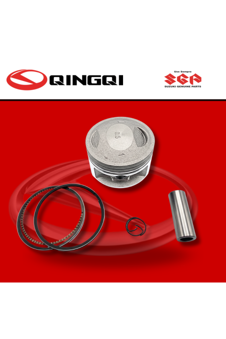 KIT PISTON QINGQI200 (0.50) (SUZ)