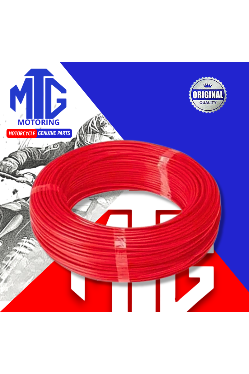 CABLE ELECTRICO 2.0x24 ROJO 1/METRO (MTG)